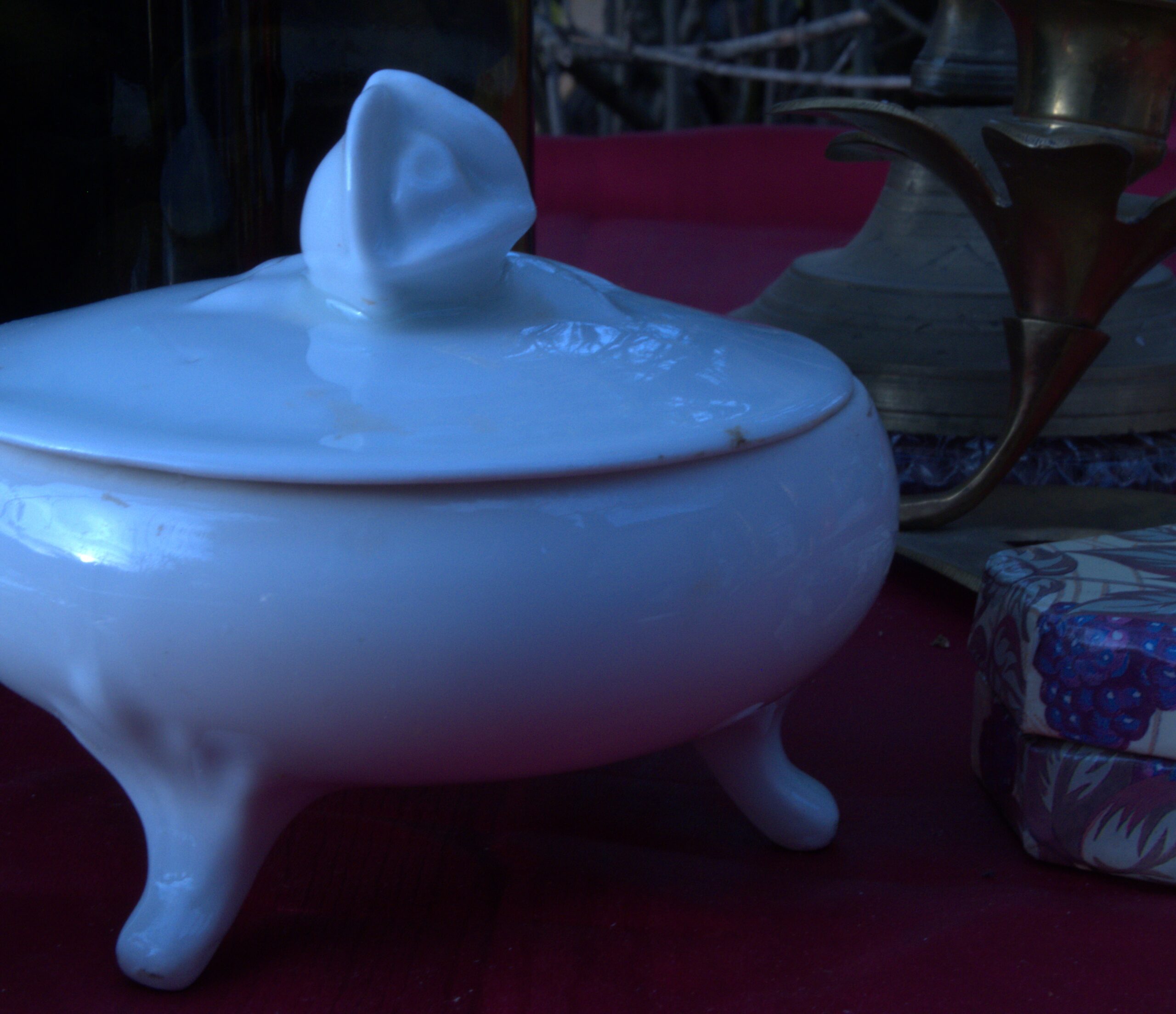 boîte blanche en céramique boîte blanche en céramique