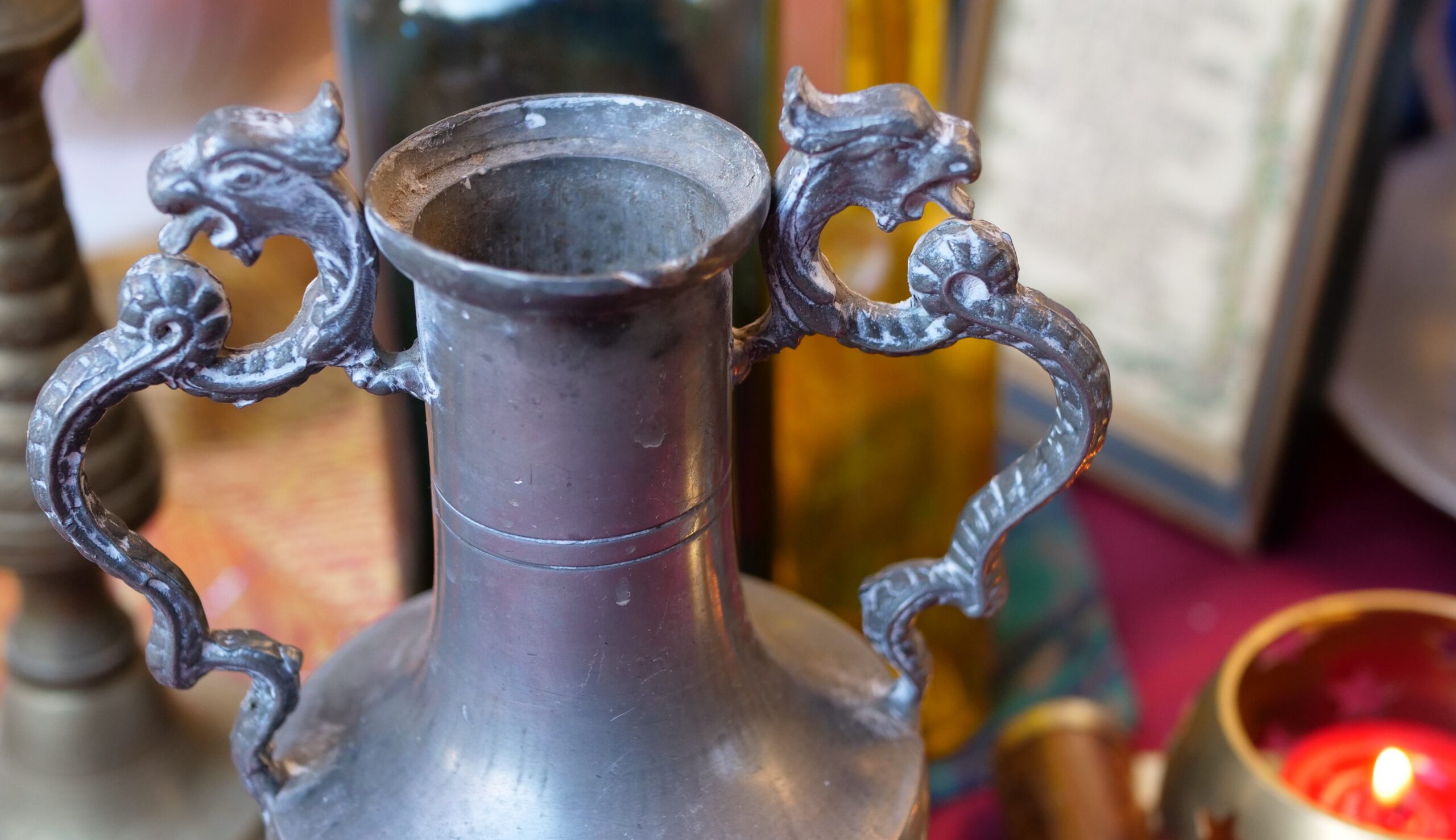 vase en métal vase en métal